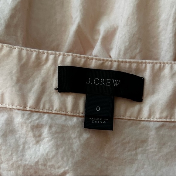 J. CREW Soft Pink Wrap Blouse with Flutter Sleeves - Picture 10 of 10